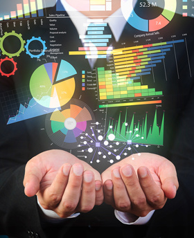 man balanserar balanced scorecard