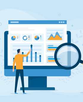 Illustration av Finance Transformation