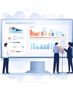 Illustration av budgetplanering